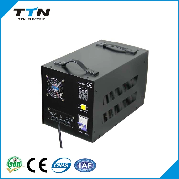 PC-Dcr5000va Compensating AC Power 5kVA SVC Single Phase Automatic Stabilizer Voltage Regulator for Generator