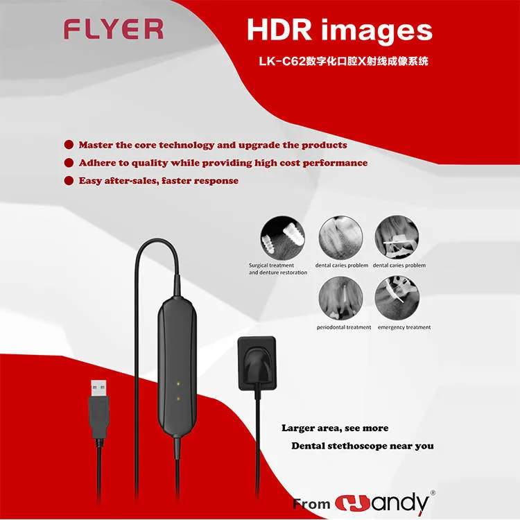 Lk-C62+ CMOS Dental Digital Xray Sensor Best Rvg Sensors Flyer