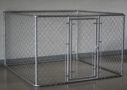 PET Products Chain Link Fence Dog Cage House for Home Utilize