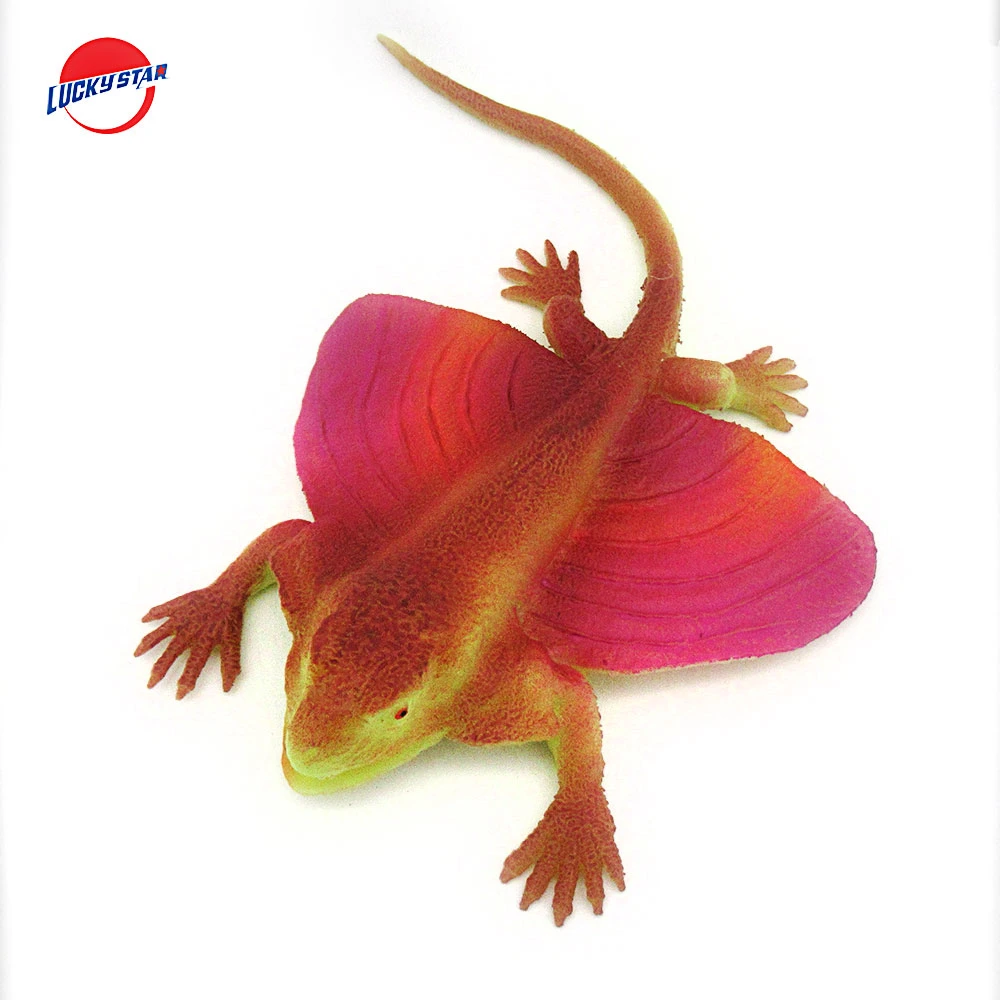 New TPR Medical Grade Material Soft Anmial Simulation Lizard Crocodile Tadpole Sandfish Animal Toy for Child