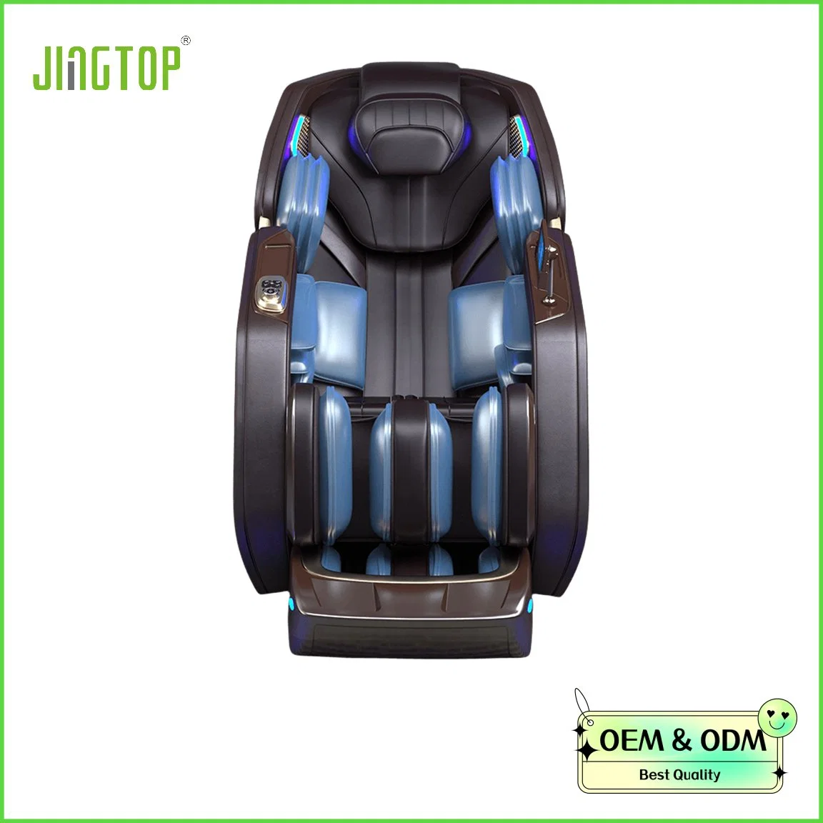 Jingtop Factory Wholesale/Supplier 3D 4D Intelligent Shiatsu Timing Control Home Chair