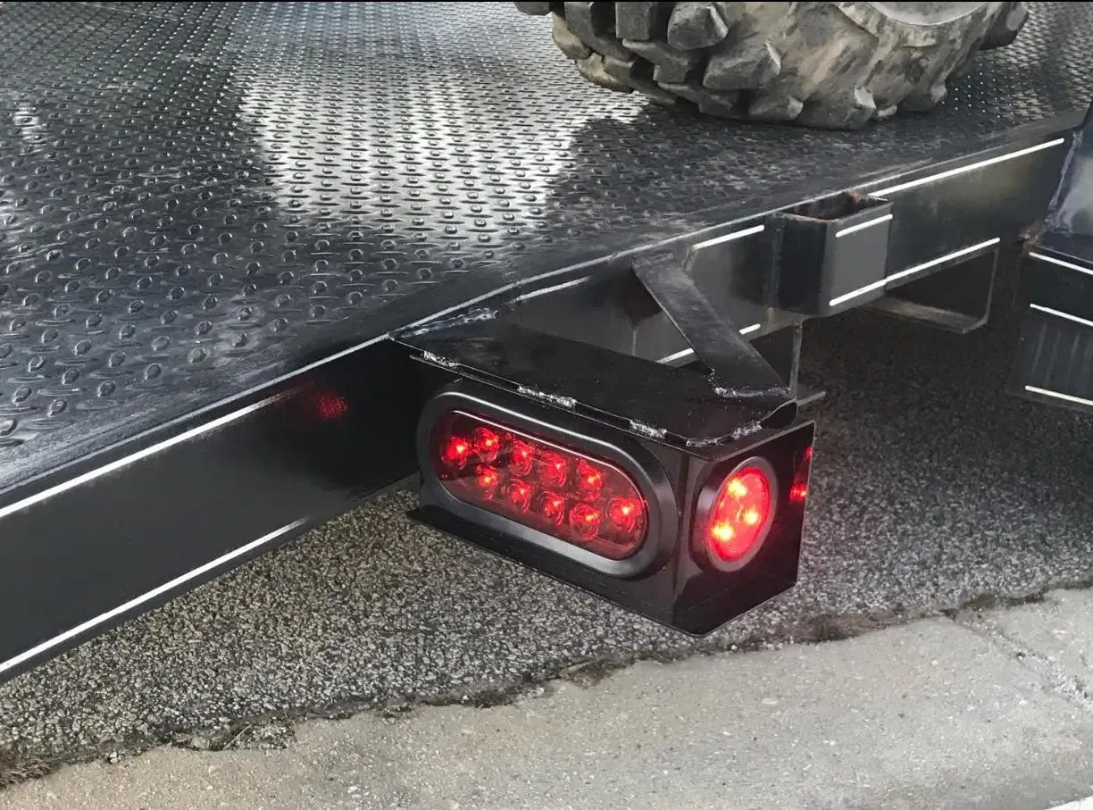 LED-Anhänger LKW 2" &amp; 6" Stahl Gehäuse Box Licht