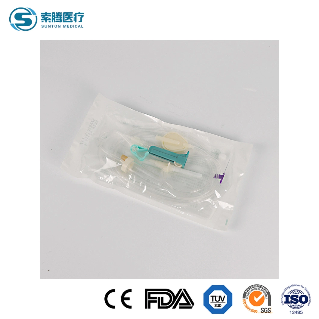 Sunton equipo de infusión IV3000 China infusión intravenosa de Bureta Proveedor Polymed juego de equipo de infusión Micro Gotero de PVC no Precision IV equipo de infusión IV Set estándar