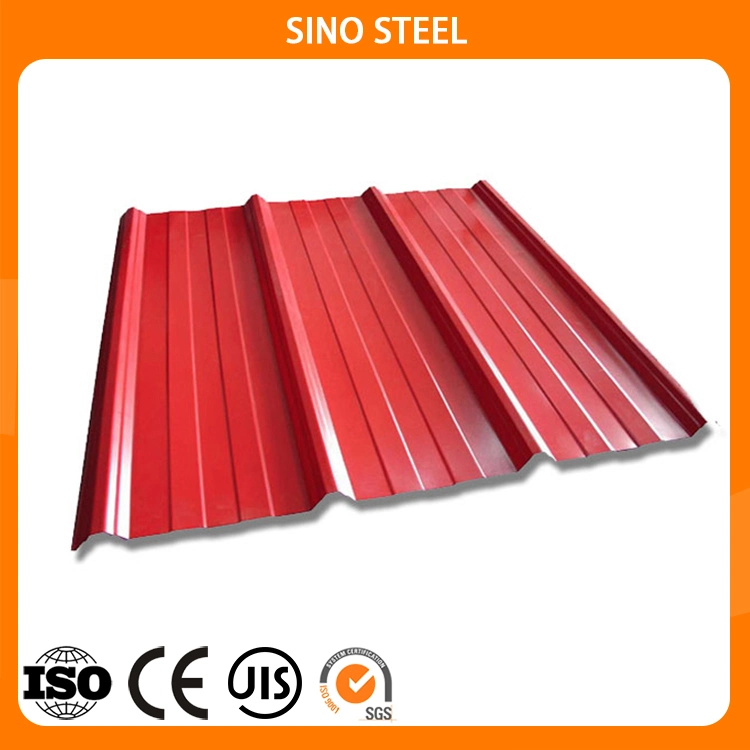 Best Price Building Material PPGI Sheet Color Coated Galvanized Steel Corrugated Roofing Sheet