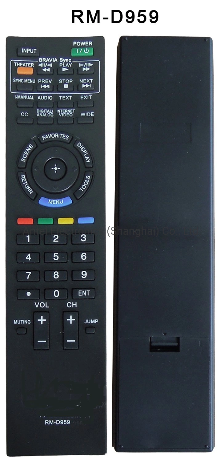 Mando a distancia para Sony LED/LCD/TV RM-Yd040 RM-D959 RM-L1165 RM-L1185 Rmt-Tx300e RM-ED013, etc