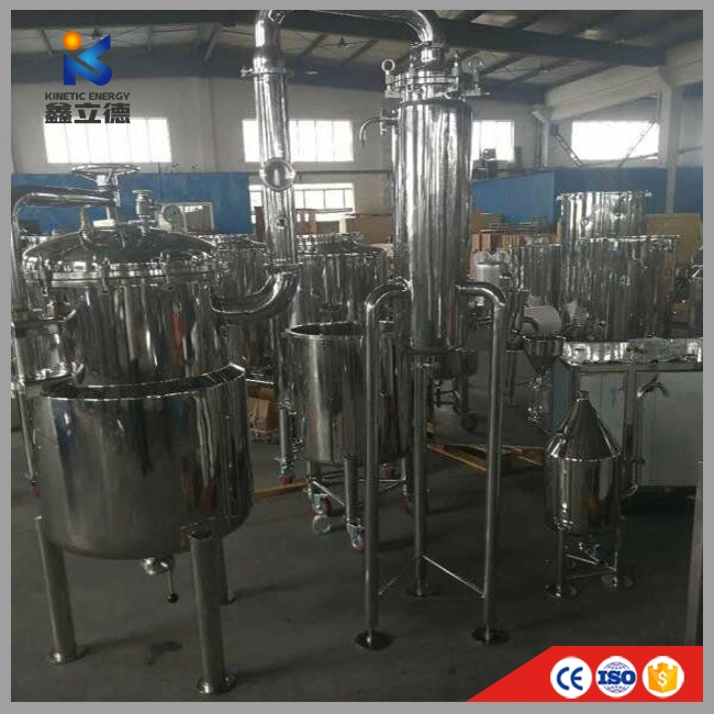 Factory Direct Supplying Steam Geranium Lavender Helichrysum Italicum Essential Oil Distillation Equipment