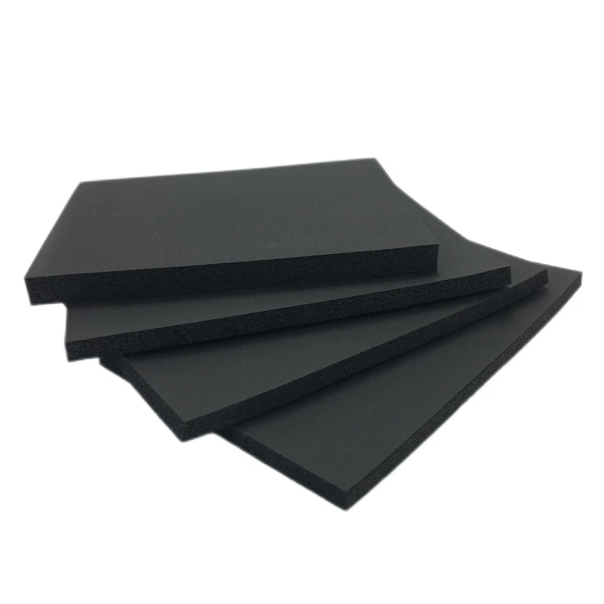 Insulated EPDM Rubber Sheet Soft and Black Fireproof Rubber Foam Closed Cell Rubber Foam