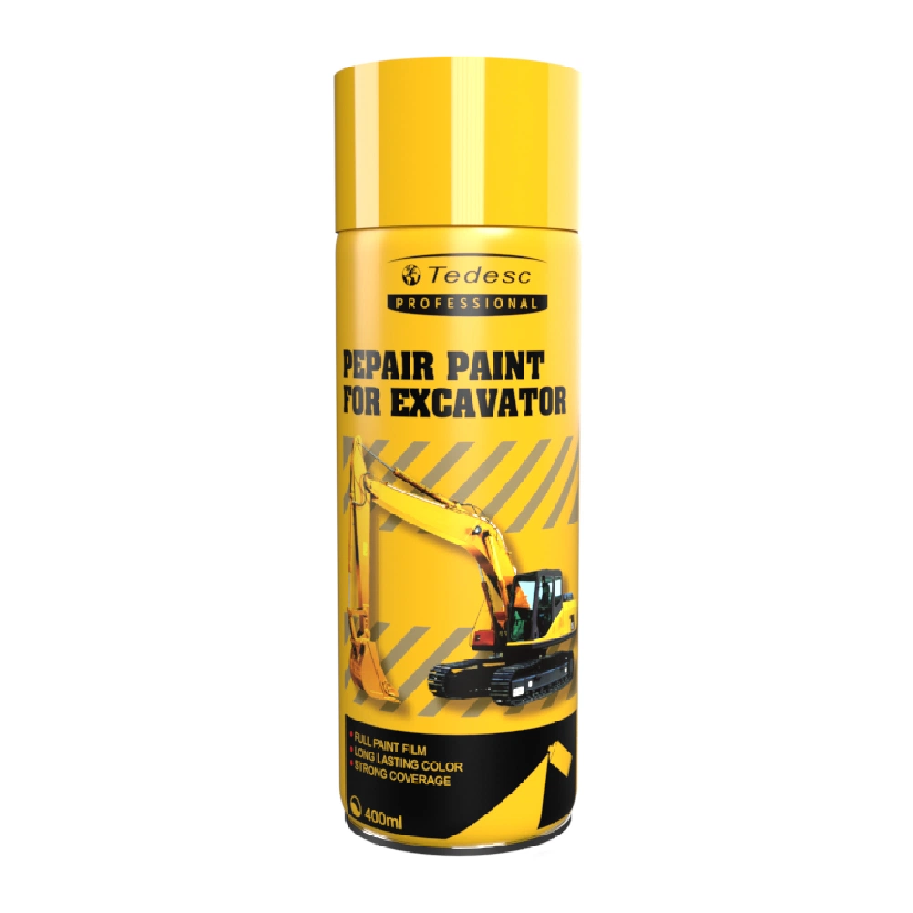 Factory Supply Yellow Spray Paint Surface Repair for Excavator/Digger/Machinery/Tractor/Plant