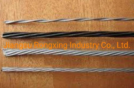 0.34mm 3 PCS Wire Strand 1X3 Galvanized or Stainless Steel Wire Rope Cable