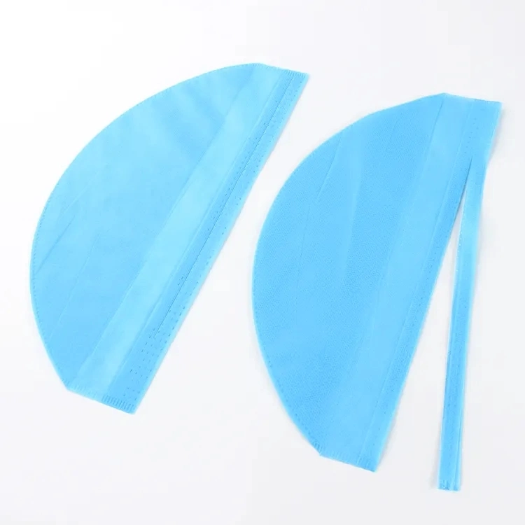 Disposable Non Woven Medical Surgical Cap with Tie on Back for Hospital