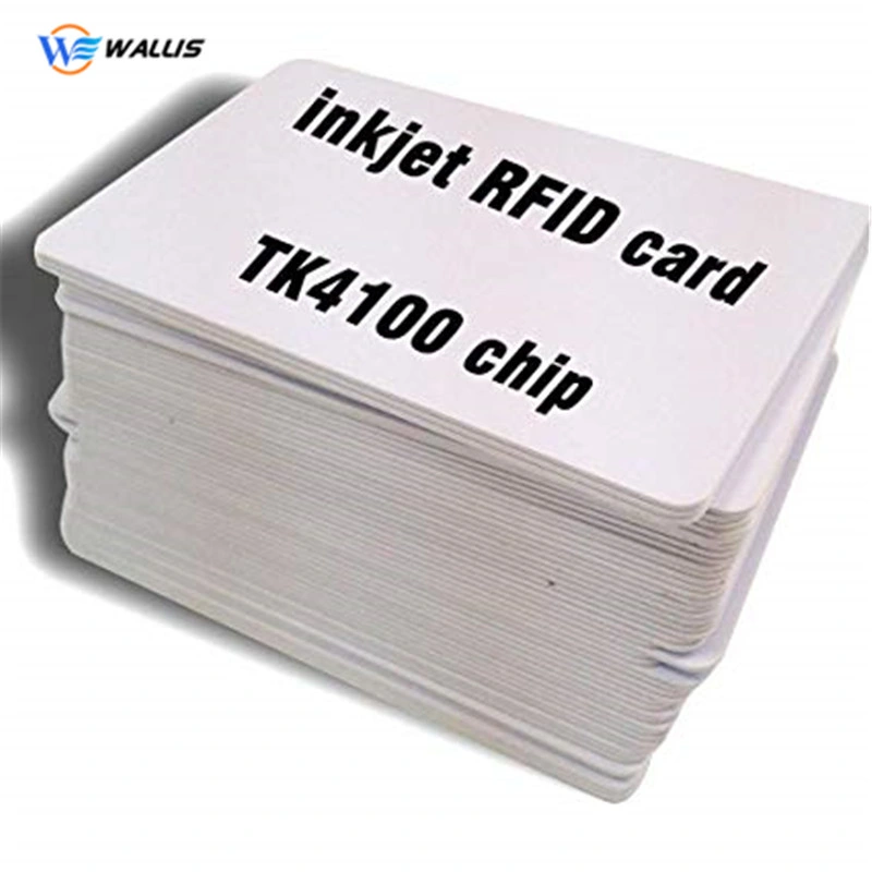 Printable Scratch PVC Pet PETG Polycarbonate Prepaid Scratch Smart RFID Card for Mobile Phones