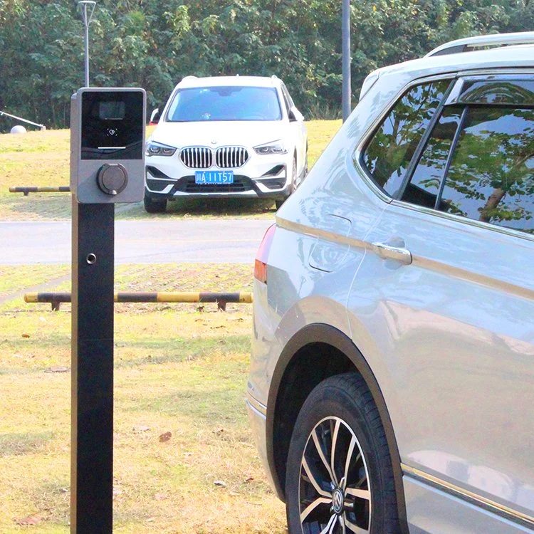 7kw Wallbox Charger Untethered for Electric Vehicle Charging Station