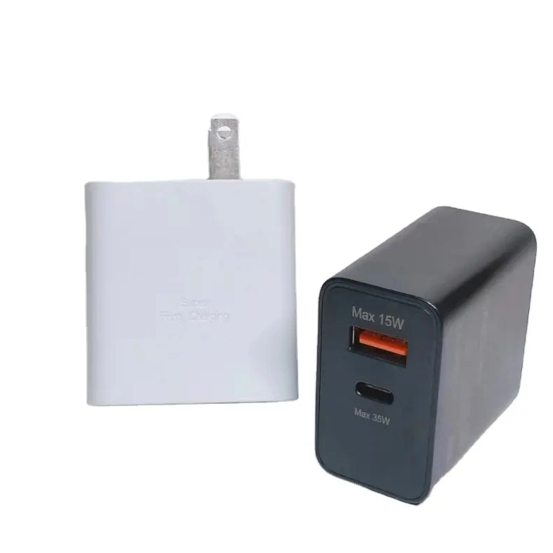 Original Quality USB C 35W Pd Super Fast Charger Type C Wall Plug a for Samsung S22 Ultra Charger Adapter