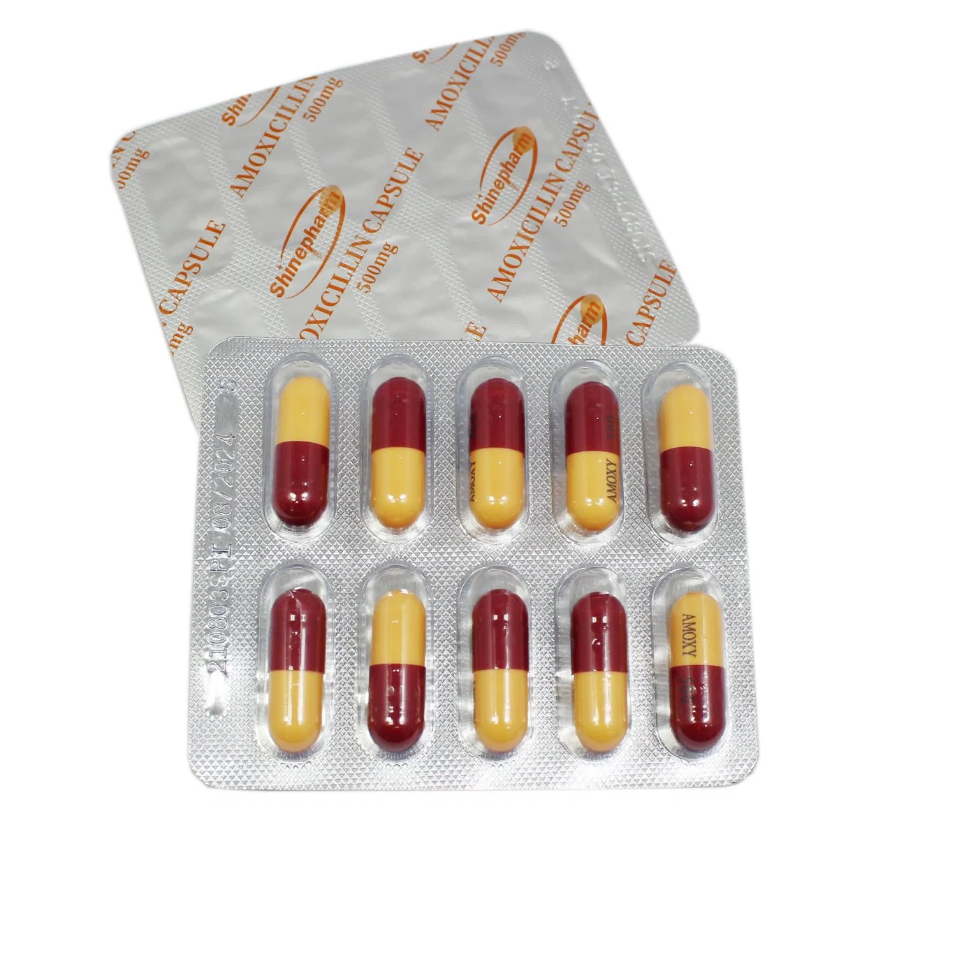 Amoxicillin Capsule 250mg 500mg GMP Medicine