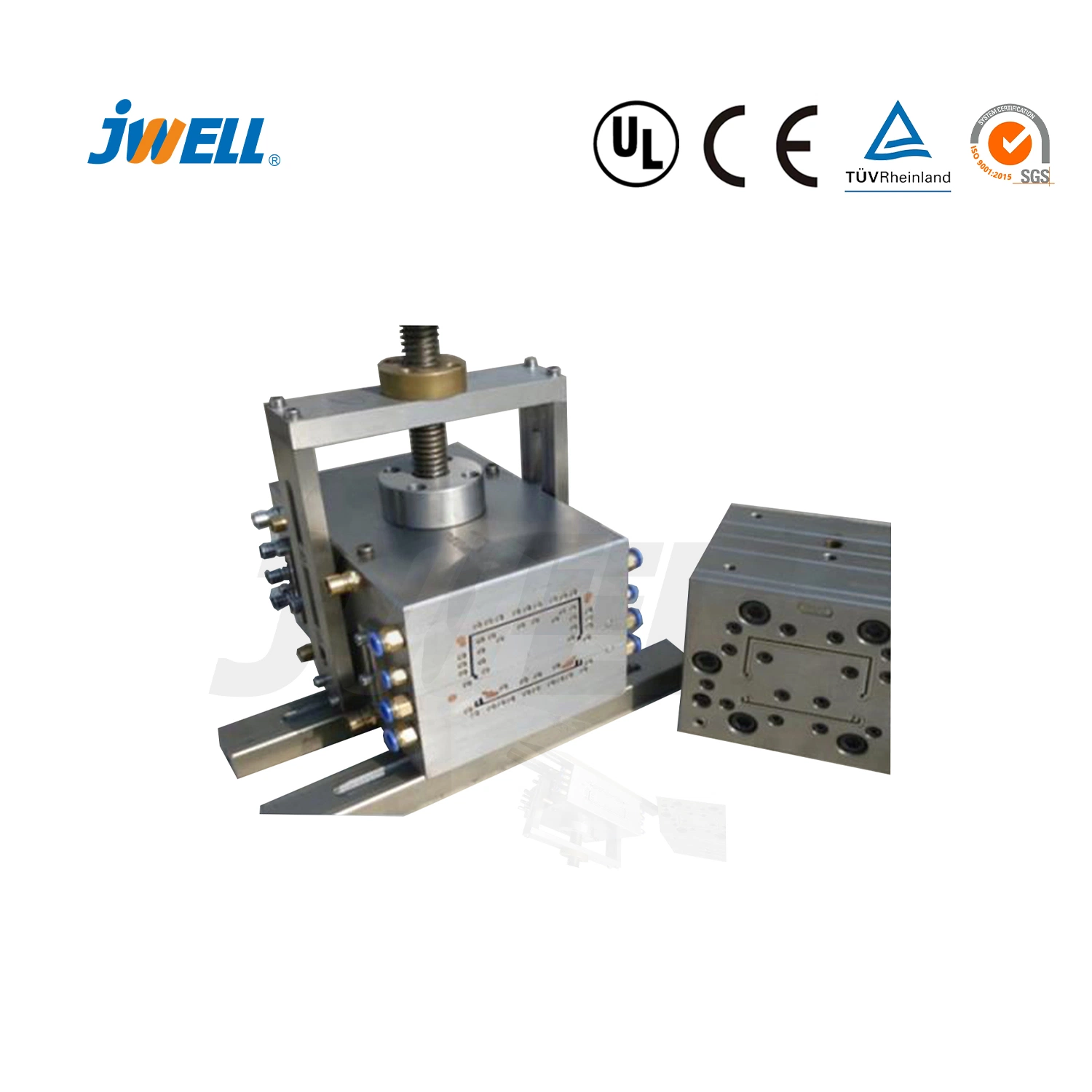 Jwell Plastic PVC Extrusion Line for Insulation Wire/Duct/Trunking Profile Conduit Channel Profile