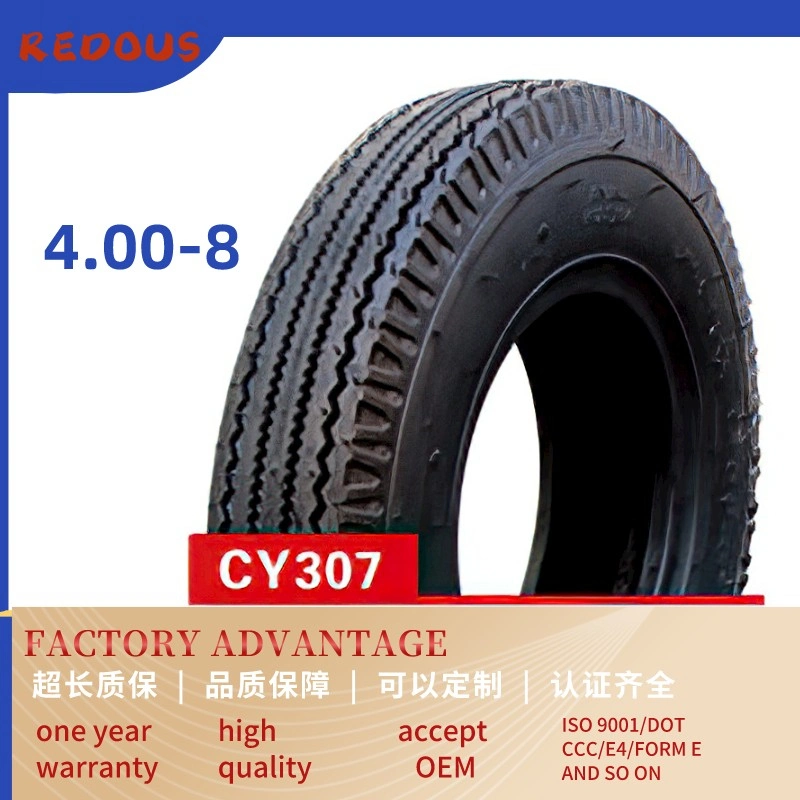 India Bajaj Three Wheeler Motorcycle Tyre 400.8 8pr Tyre 4.00-8