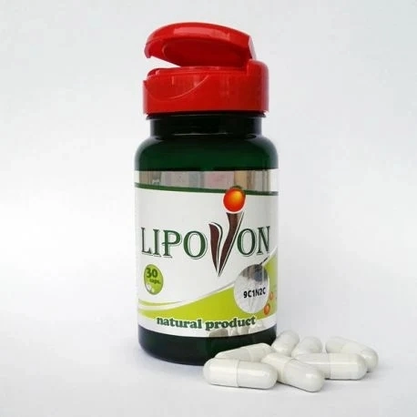 Control de peso Píldoras de dieta planta natural rápido Lipovon Slimming Tablets