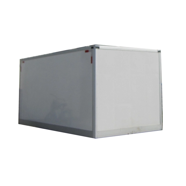 Aislamiento XPS/ PU CKD/CBU Panel refrigerado hardware de acero inoxidable congelado Transporte de carne Vegetal nevera de aluminio cuerpo de camión para pollo de mariscos