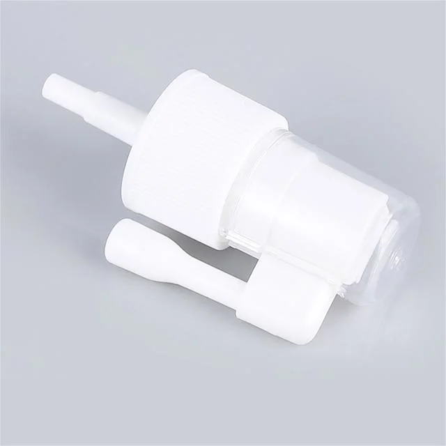 Hot Sales 18/410 20/410 24/410 28/410 PP Plastic Medical Mist Pharma Long Pole Fine Mist Oral Nozzle Sprayer