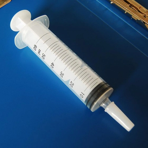 Disposable Sterile Syringe 60ml with Catheter Tip