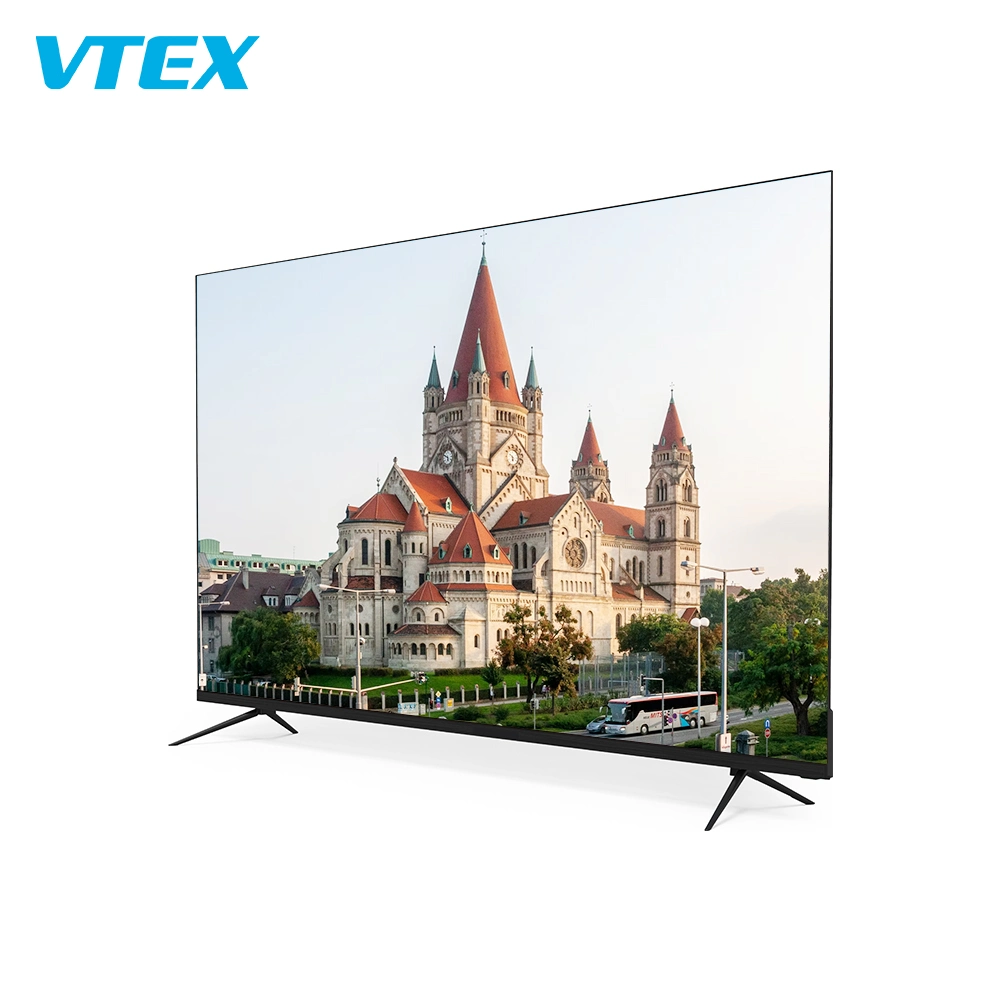 New Android 9.0 11.0 Popular Size Ultra HD 43 50 55 Inch Slim Frame Smart 4 K Frameless Television