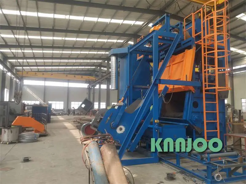 Abrasive Shot Blasting Machine with Belt Conveyor