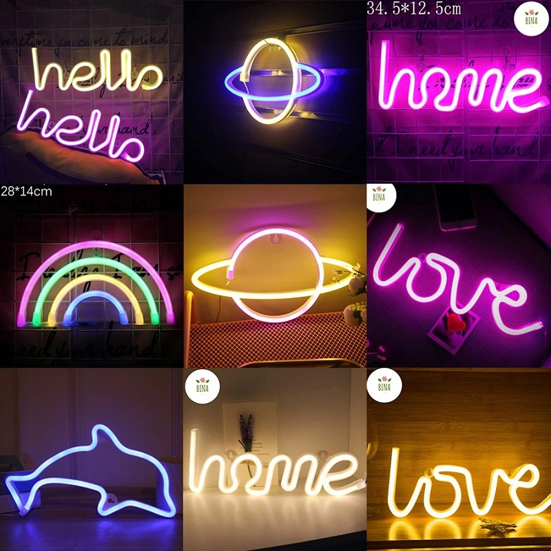 LED Neon Sign Light Decoration Outdoor Indoor Shop Sign