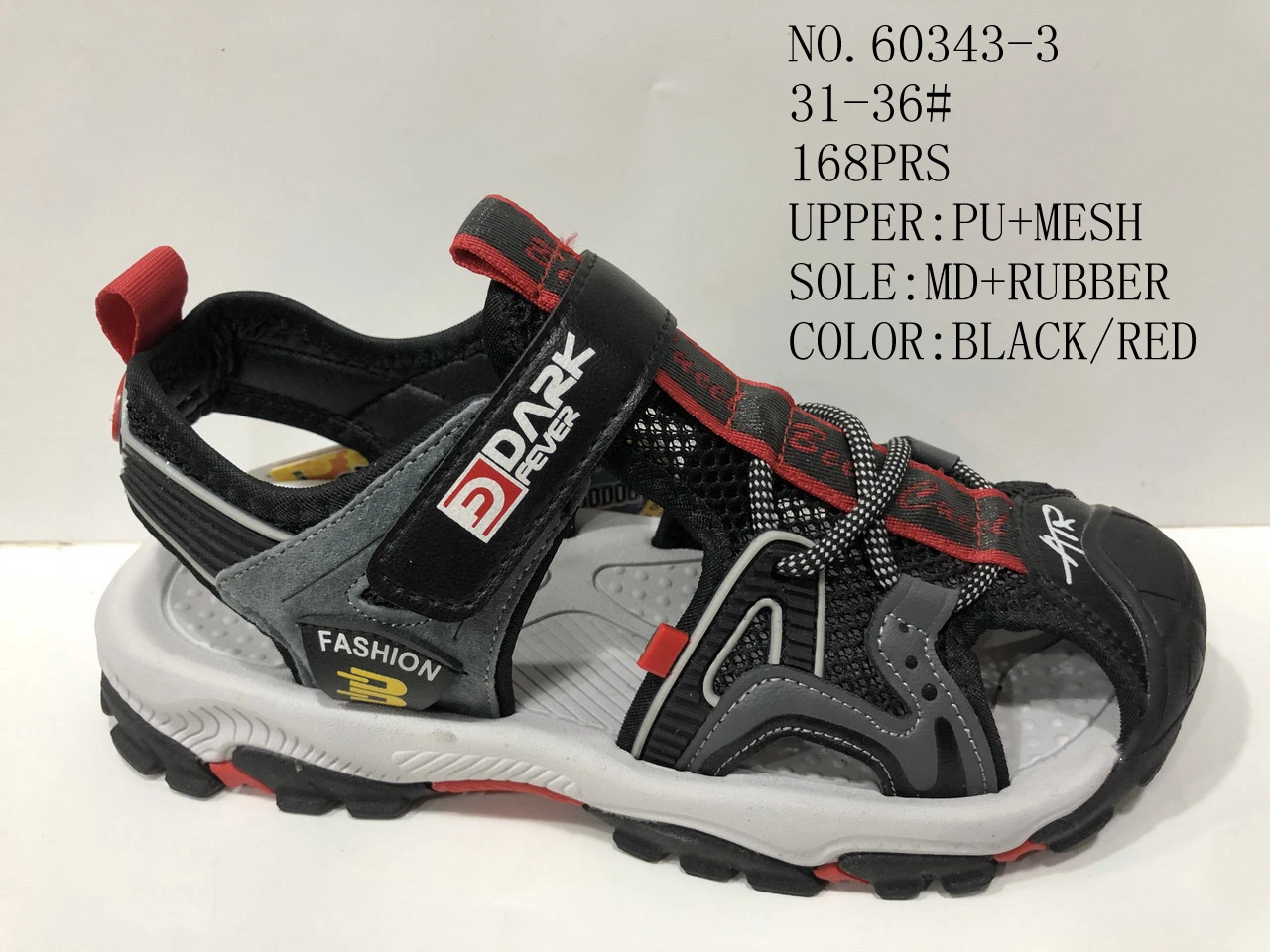 Kinder Sommer Atmungsaktive Sandalen Anti-Skid Anti-Collision Toe Strand Sandalen