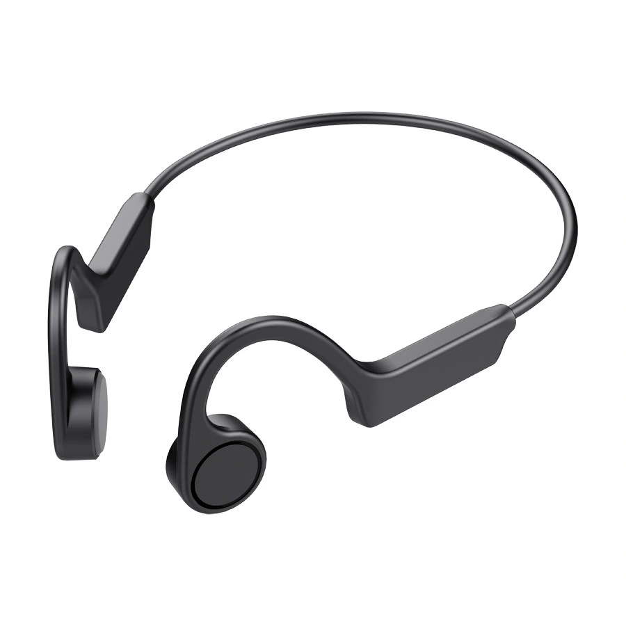 Sport executando Condução Óssea Orelha aberto de mãos livres para fone de ouvido sem fio Bluetooth com microfone do fone de ouvido para telefone celular