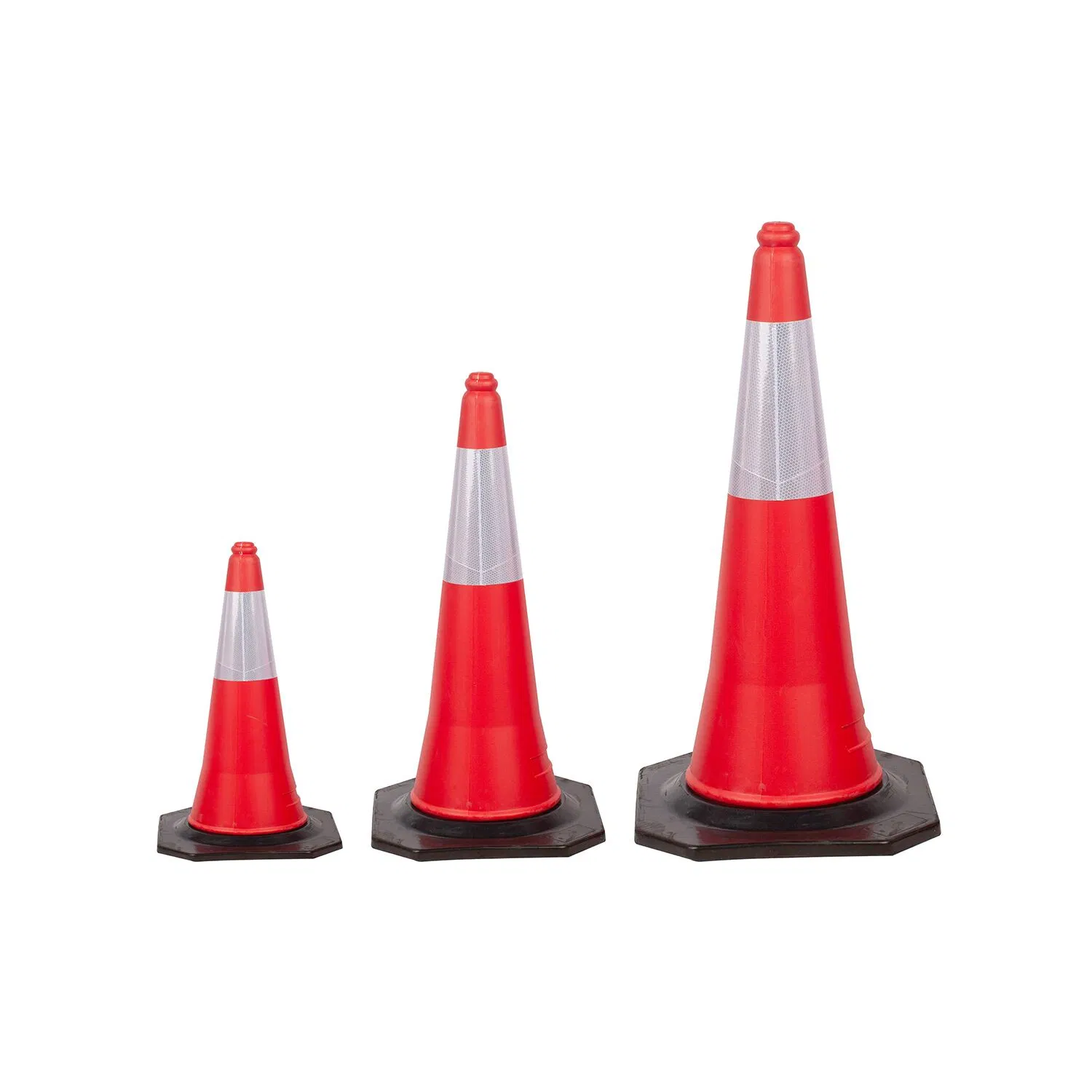 Low Price PE Traffic Safety Warning Cone for Middle East Market