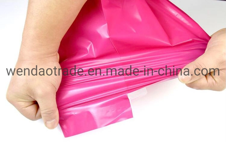 Wholesale/Supplier Customized or Stock Pink White Express Poly Clothing Packing Shipping Mailer Mailing Bags with Logo and Zip Lock