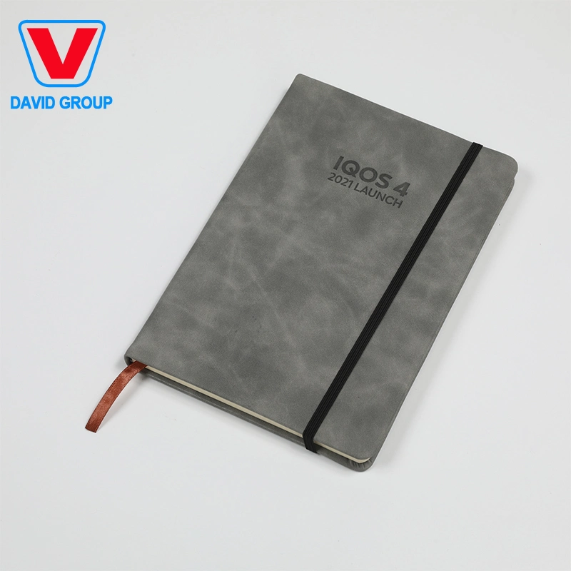 2023 New Idea Soft PU Notebook with Embossed Logo for Company Gift