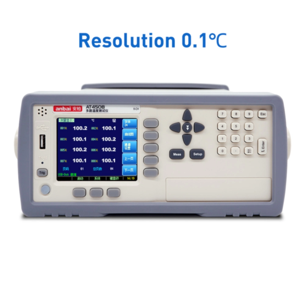 Temperature Meter Data Logger with Thermocouple (AT4508)