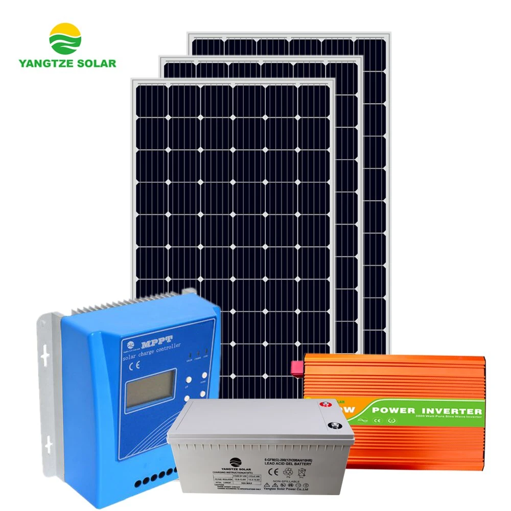 Yangtze Solar LiFePO4 Battery System 5000watt Light System for Household