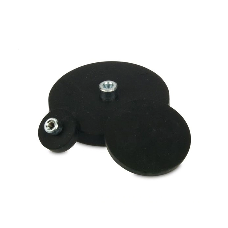 Protective Rubber Covered for Pot Magnet Neodymium Magnet