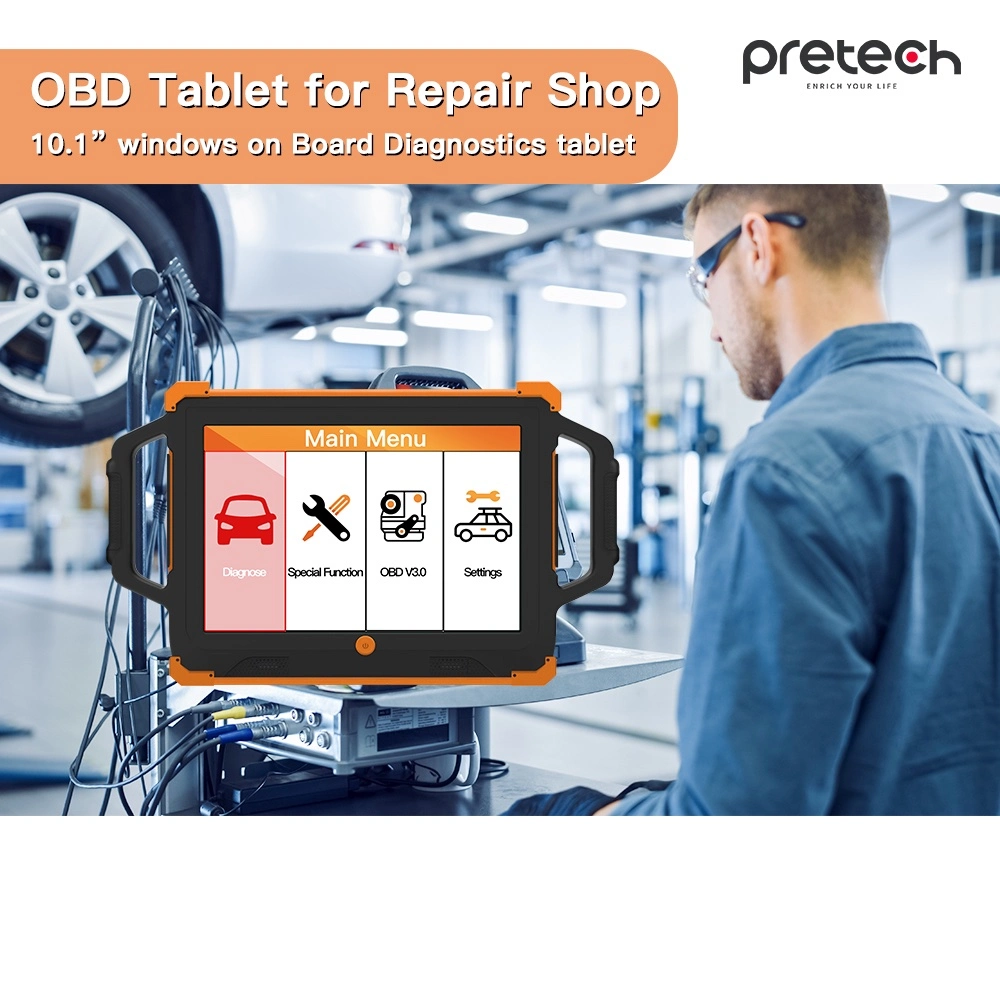 10 Inch Wireless Touchscreen Diagnostics Tablet on Board Diagnostics OBD Tablet Autologic Diagnostics