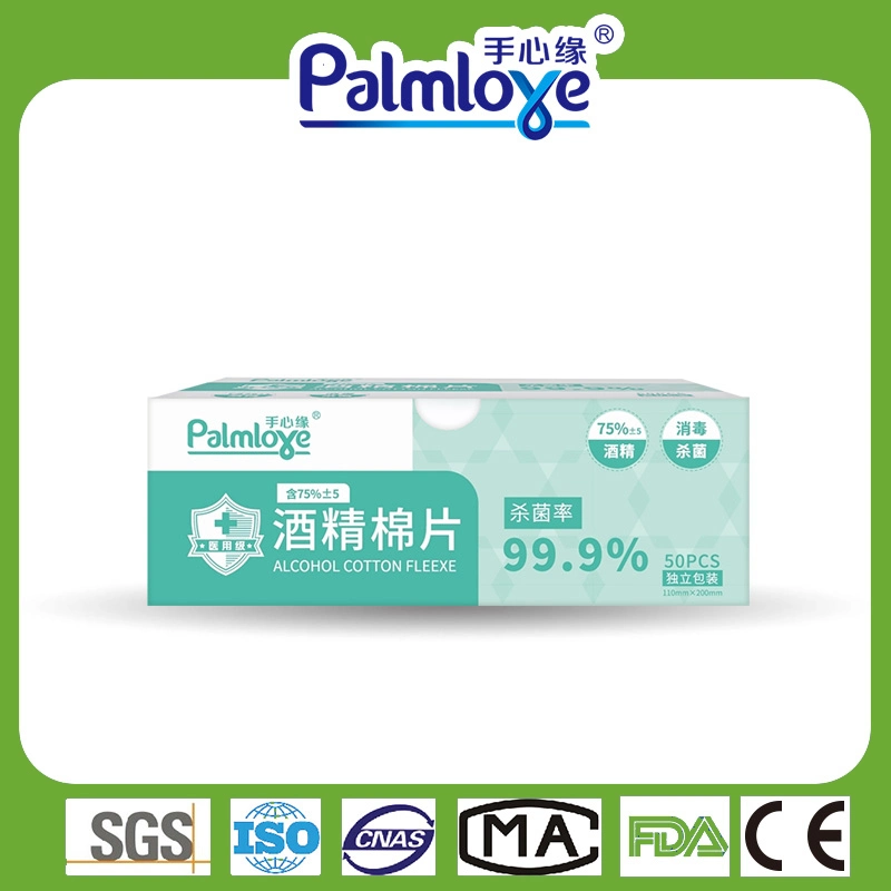 Disposable Surface Disinfection Cleaning 70% Alcohol Pads Lens Wipes