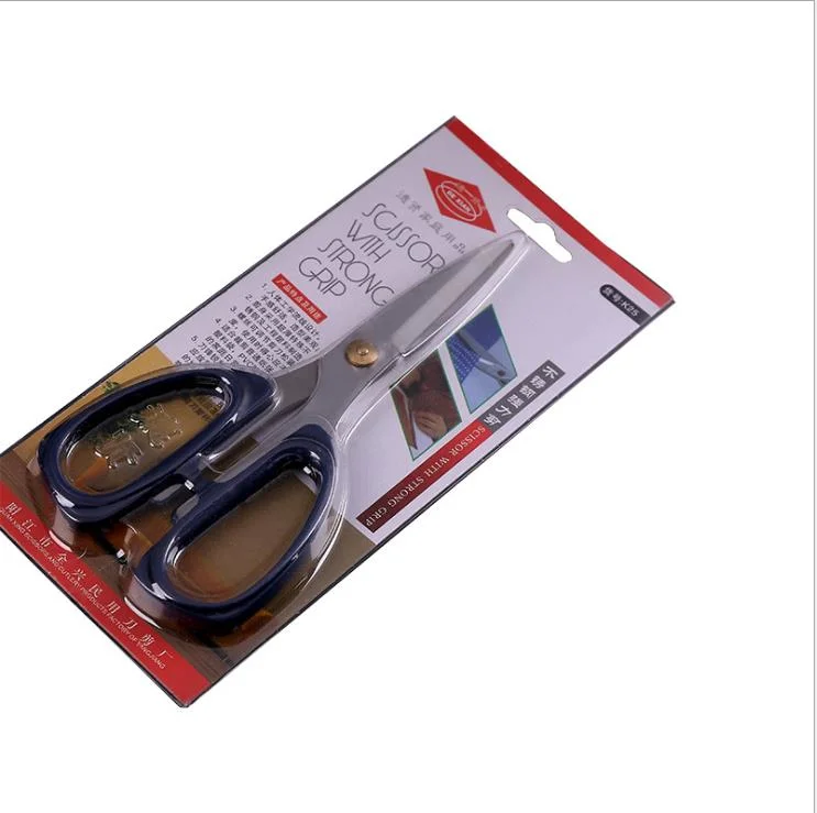 Plastic slider with Printing Paper Card Blister Packaging for Scissor