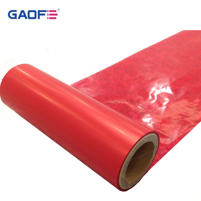 Red Color Printer Wax Resin Thermal Printer Ribbon