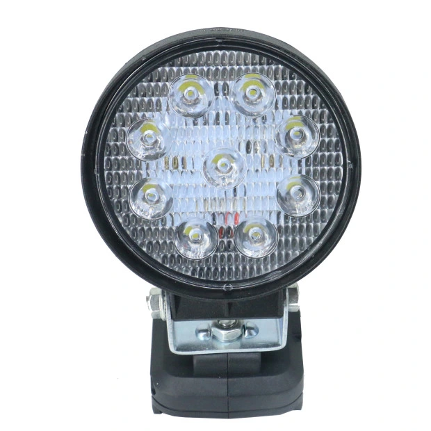 20V Round Cordless Lithium Battery 18W 2000lm Modern Outdoor Light