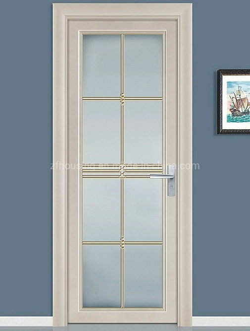 Waterproof and Soundproof Aluminium Bathroom Door /Toilet Door Zf-Aw-073