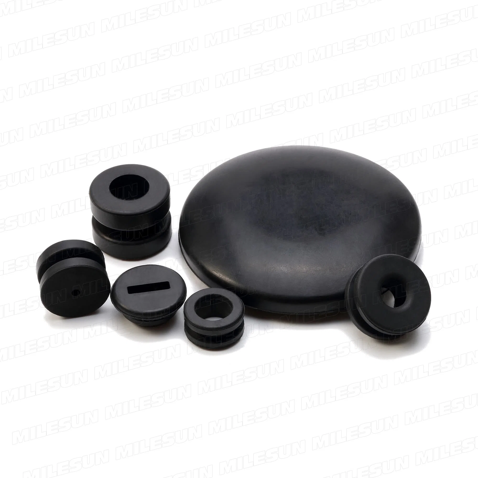 Custom Pipe Water Hole End Seal Silicone Rubber Products Bung Dust Cover Plugs Silicone Rubber Plug Stopper