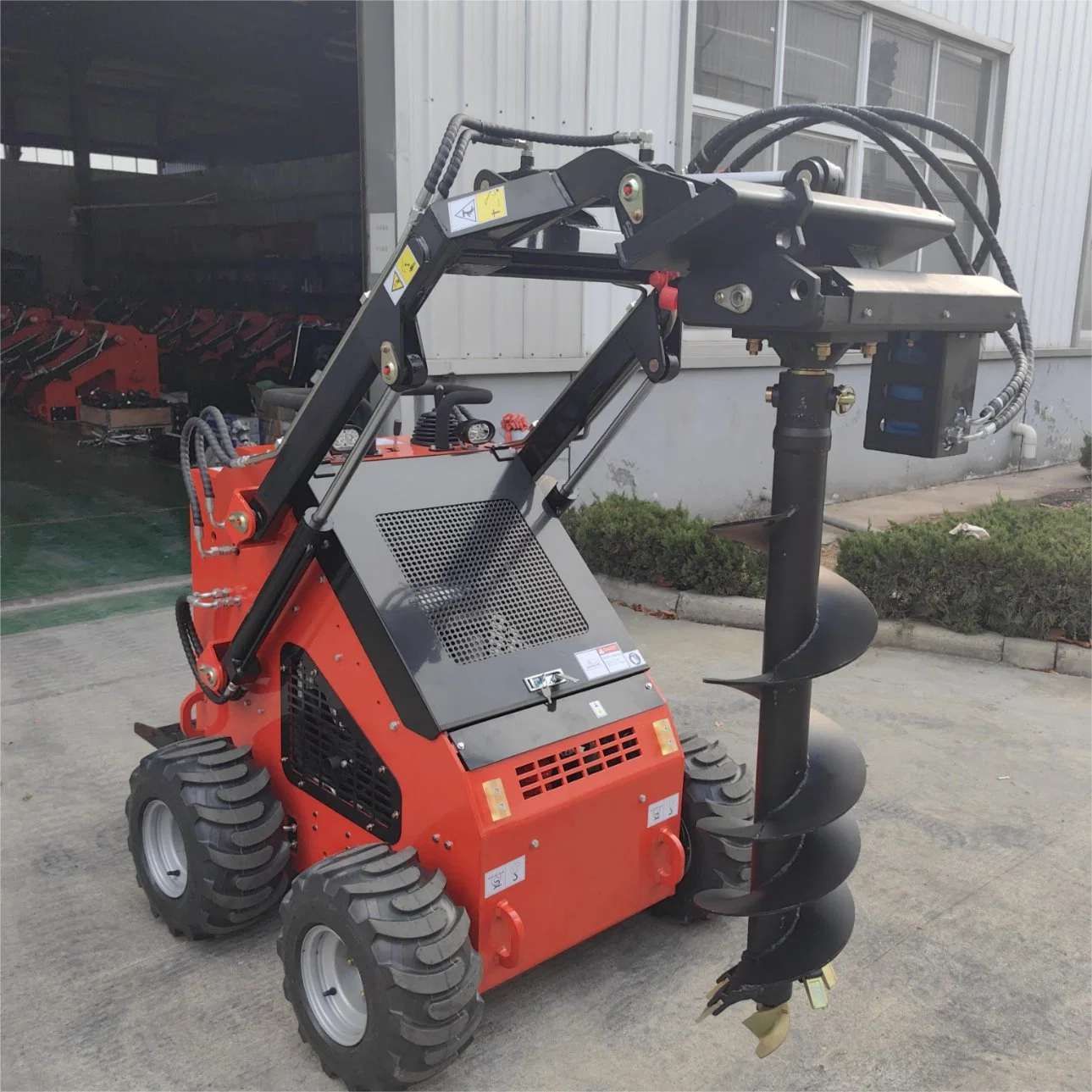 Free Shipping Skid Steer Loader Mini CE EPA Mini Skid Steer Loader Used Loaders with All Attachments and Gasoline Engine