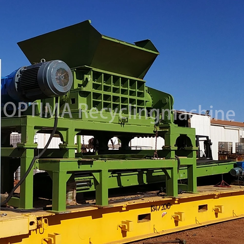 Scarp Metal Wood Crusher Shredder Cans Aluminum Profiles Tubes Electronic Waste Shredding