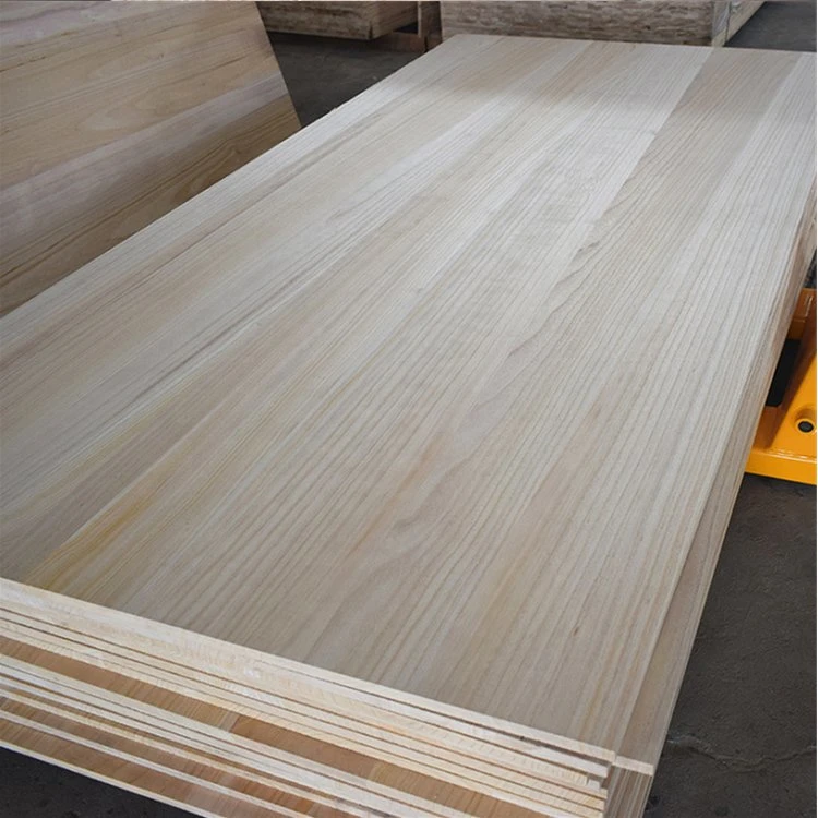 Topo qualidade Eco-friendly AA Paulownia Lumber atacadista Paulownia Wood Boards