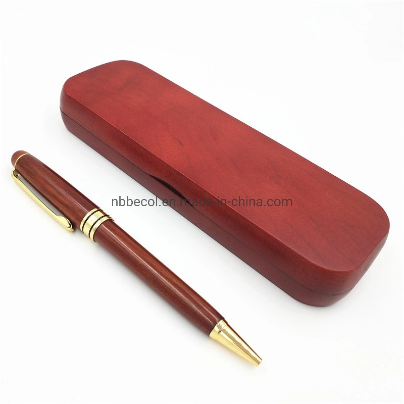 Environmental Protection Pencil Case Natural Wood Pen Box for Gifts