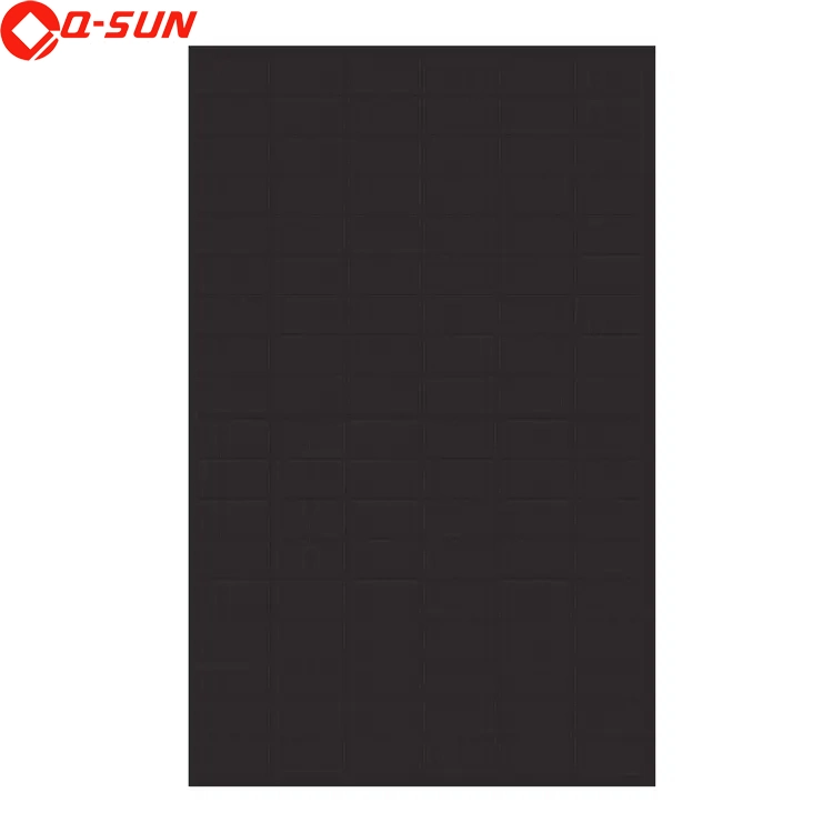 182mm Full Black Commercial/Household Solar Panel Monocrystalline Solar Energy Storage System