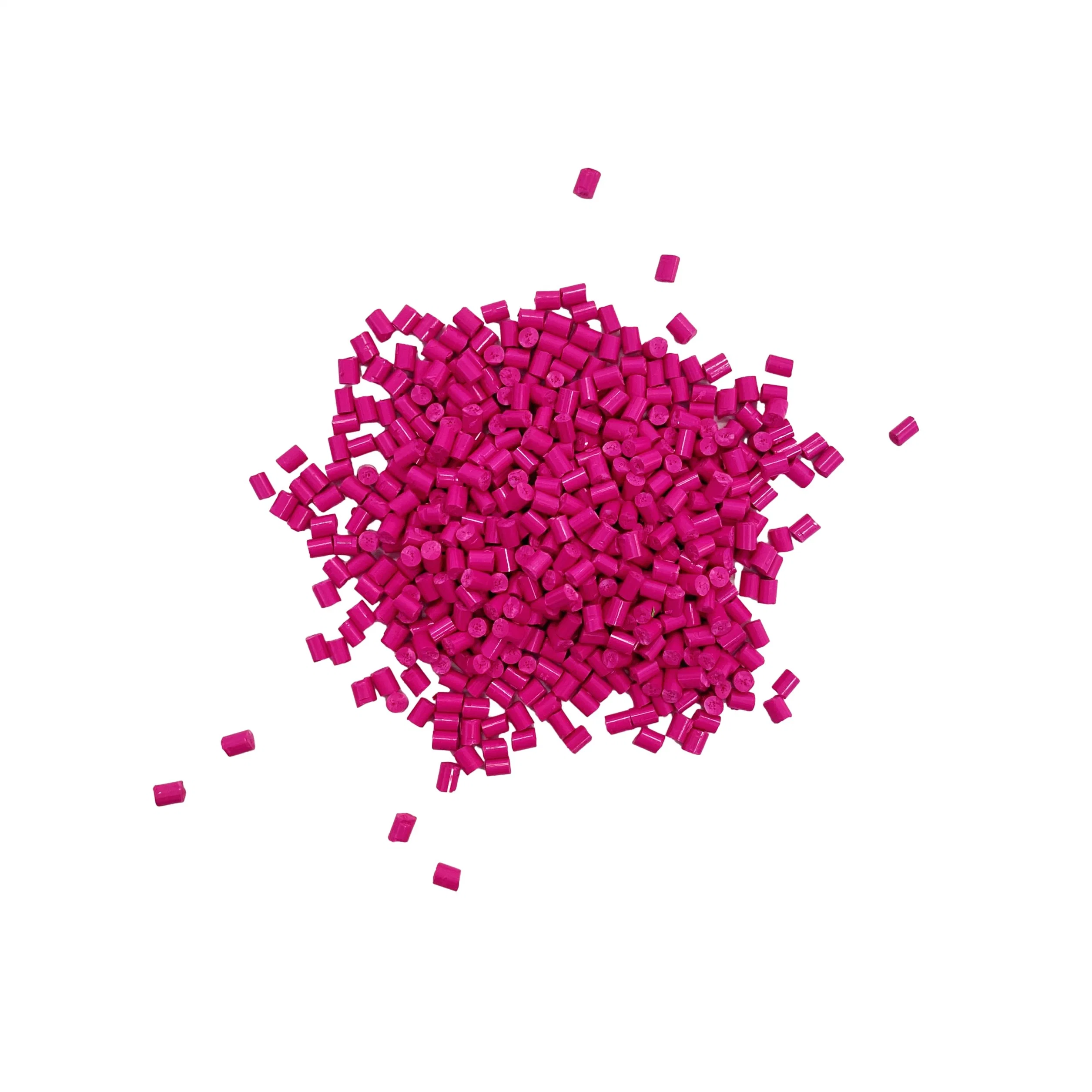 Pink Granulated ABS Masterbatch for Injection Molded Parts