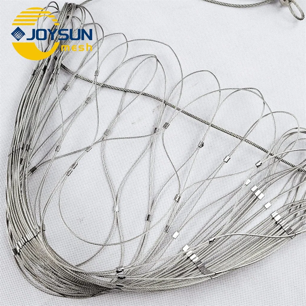 SUS316 Stainless Steel Wire Cable Dropped Object Prevention Net