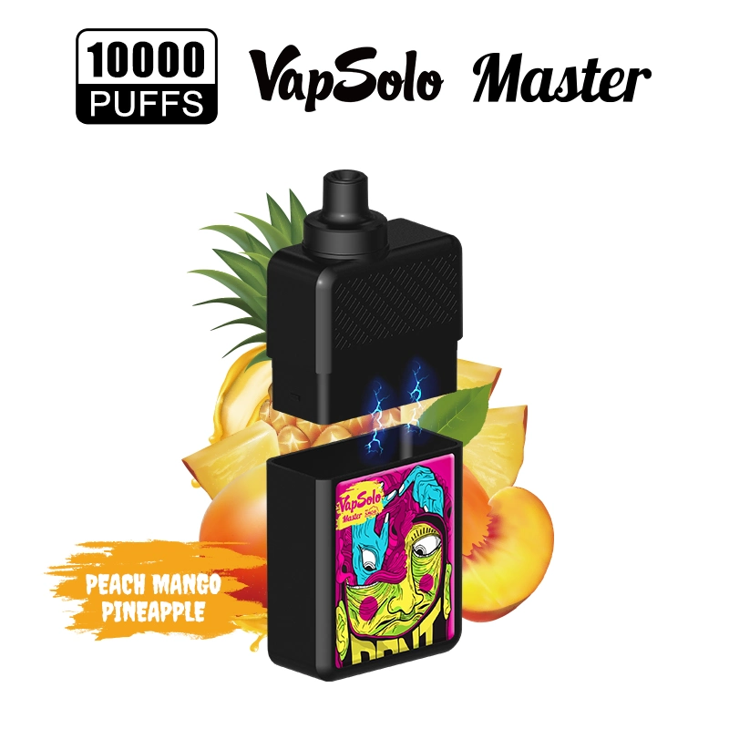 Vapsolo Wholesale Private Label Disposable Vape Replace Pod Master 10K Rechargeable Pen